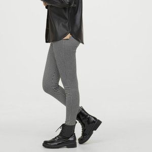 H&M Black Houndstooth Leggings